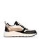 POSH by Poelman Carocel chunky sneakers zwart/beige