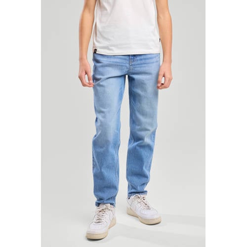 America Today straight leg jeans light blue denim afbeelding