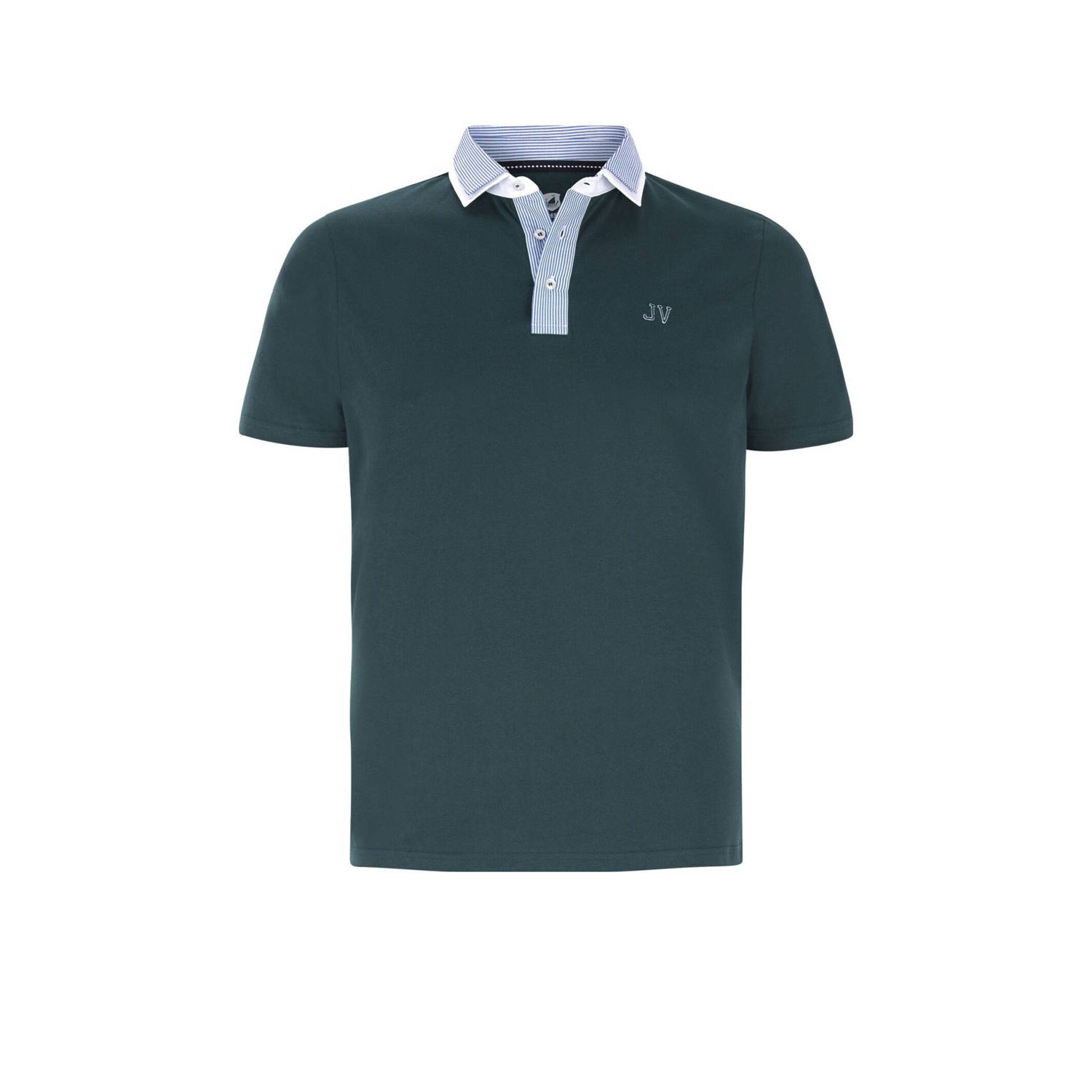 Jan Vanderstorm polo DANHY Plus Size petrol