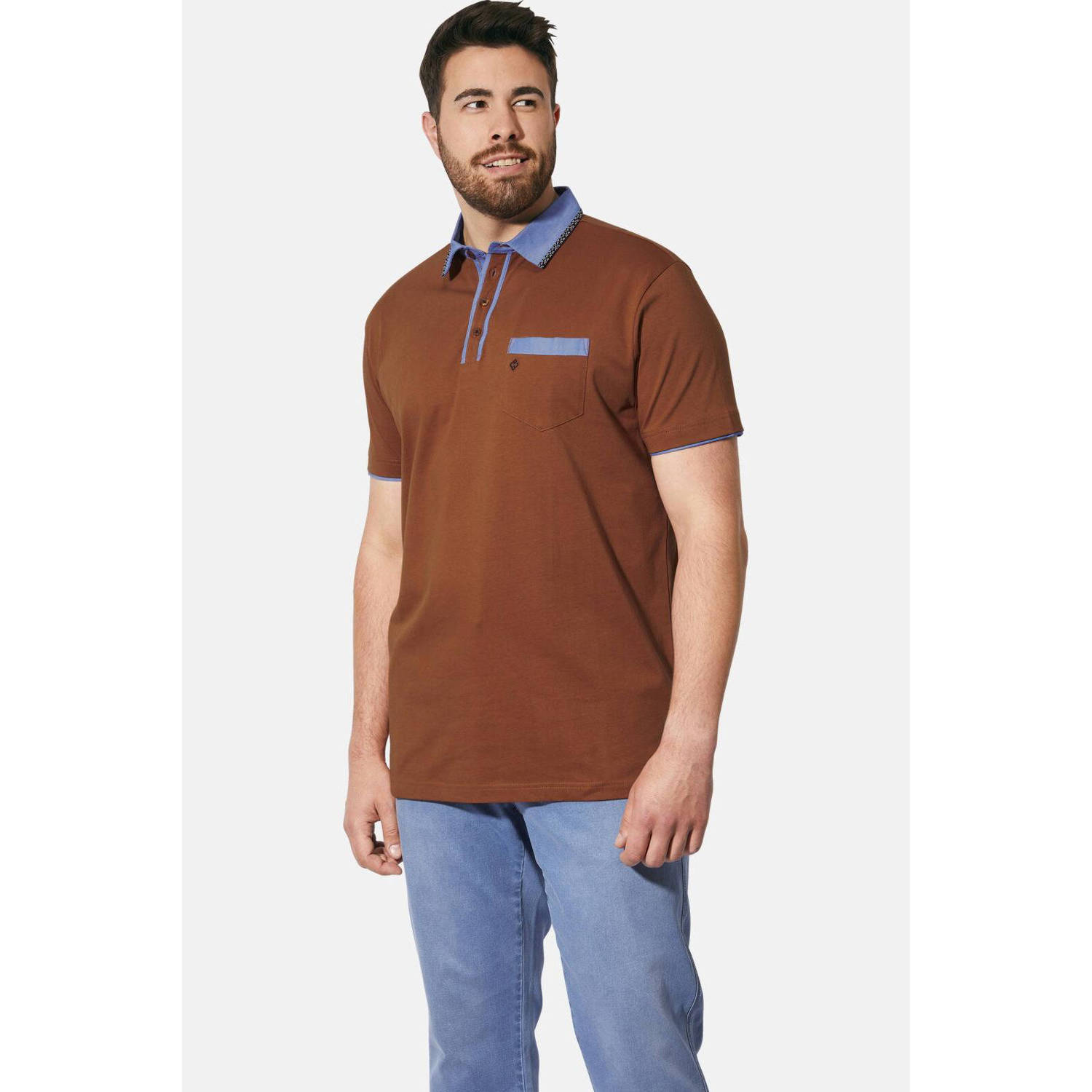 Charles Colby oversized polo EARL WILLMER Plus Size