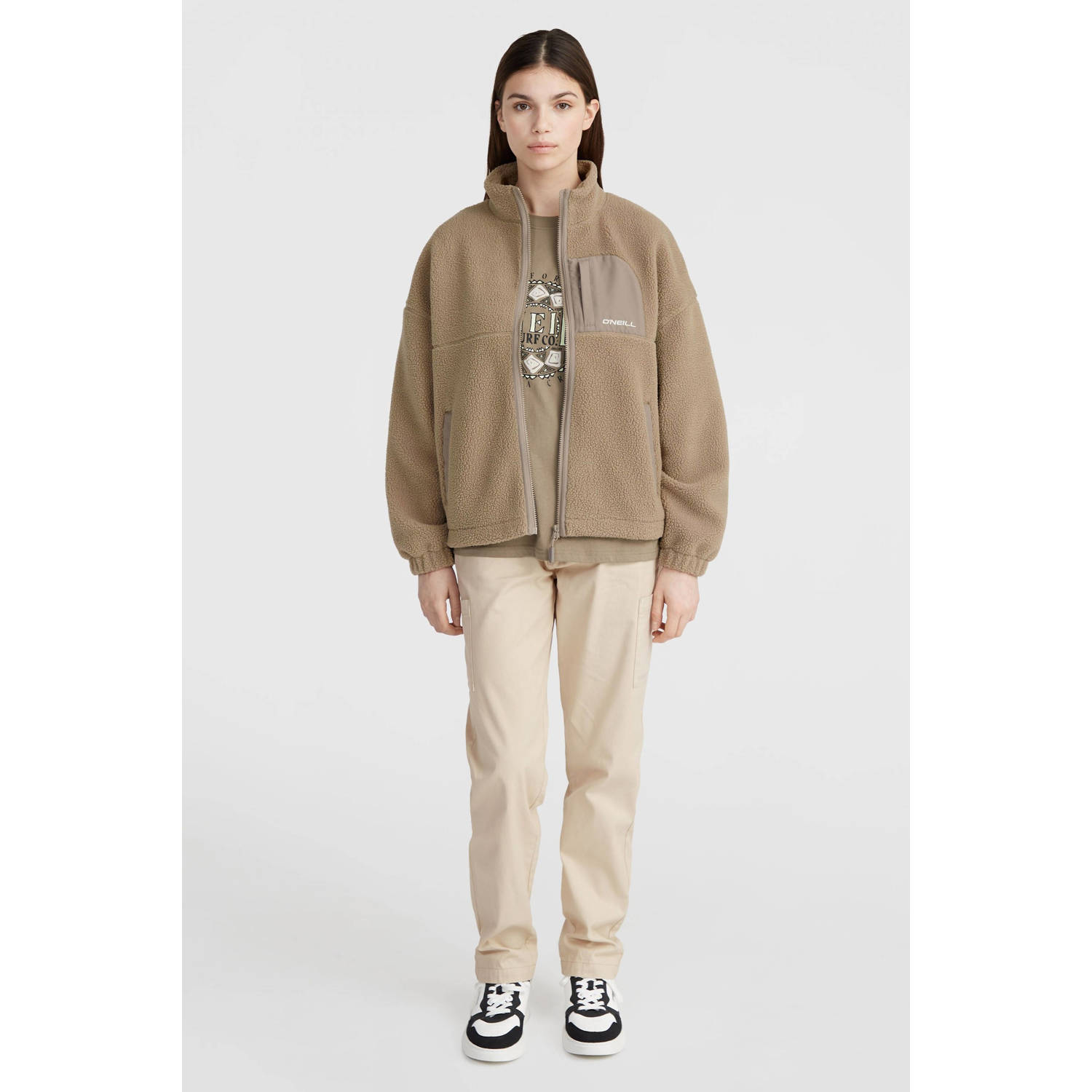 O'Neill teddy fleecevest beige