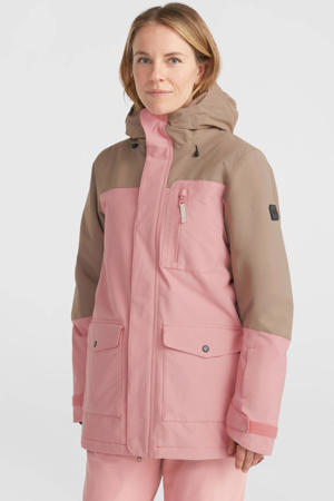 ski-jas UTILITY roze/bruin
