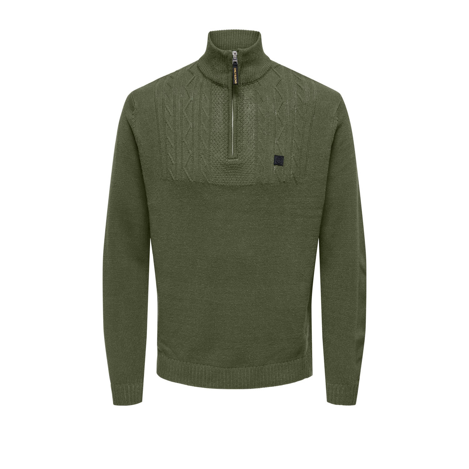 Only & Sons Hett Half Zip Trui Heren