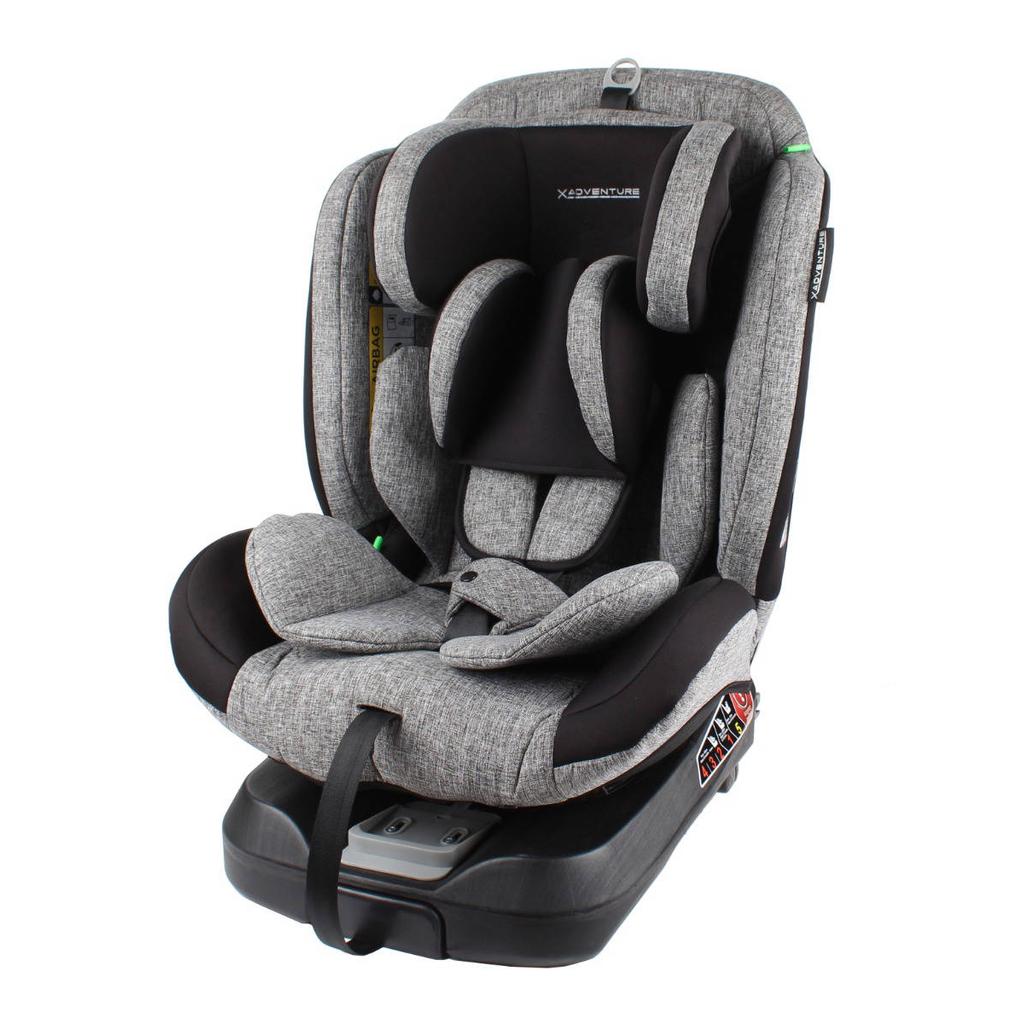 Xadventure X Adventure Autostoel Groep 0/1/2/3 Supreme I-Size Grijs