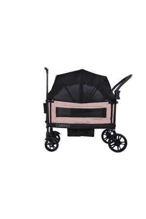 Cabino Bolderkar Waggie Zwart En Taupe