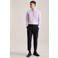 Seidensticker slim fit overhemd paars