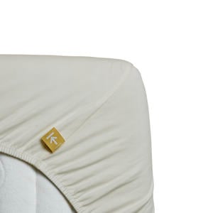 premium jersey stretch hoeslaken - gebroken wit