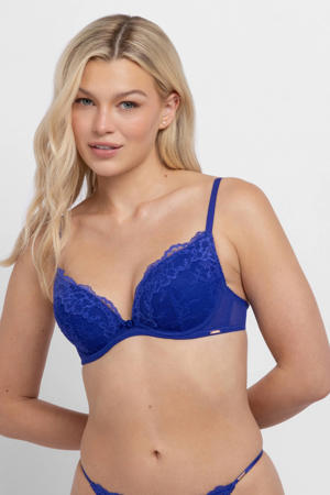 voorgevormde push-up bh Origins blauw