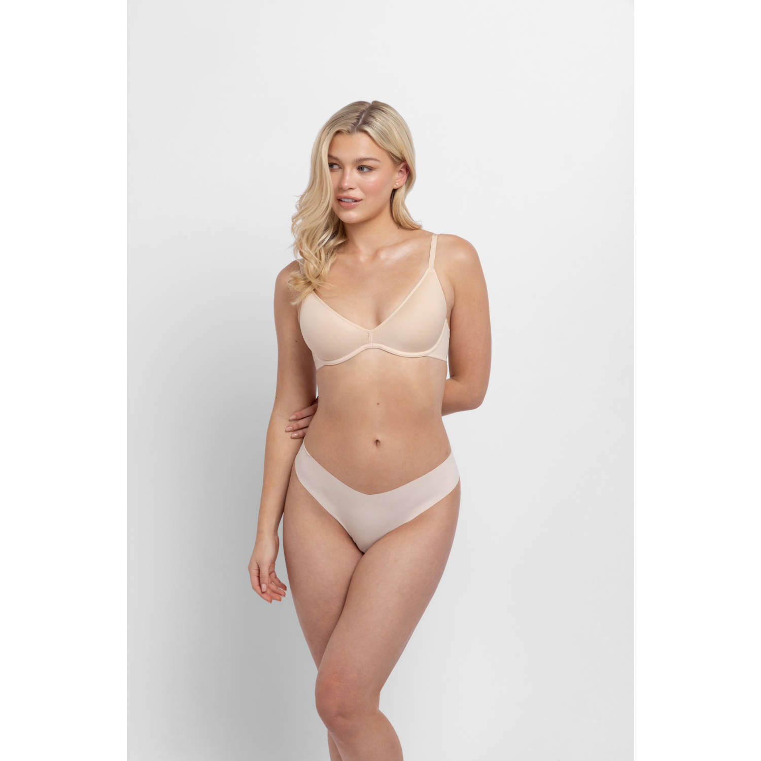 Dorina voorgevormde beugelbh Noa beige