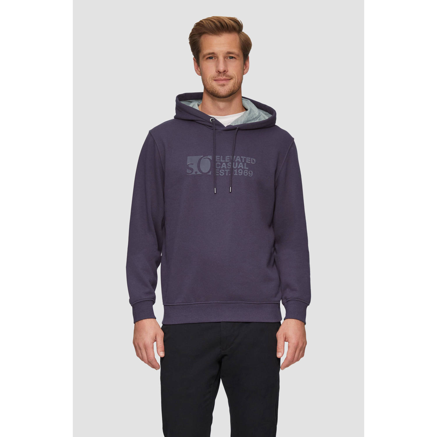 s.Oliver hoodie paars