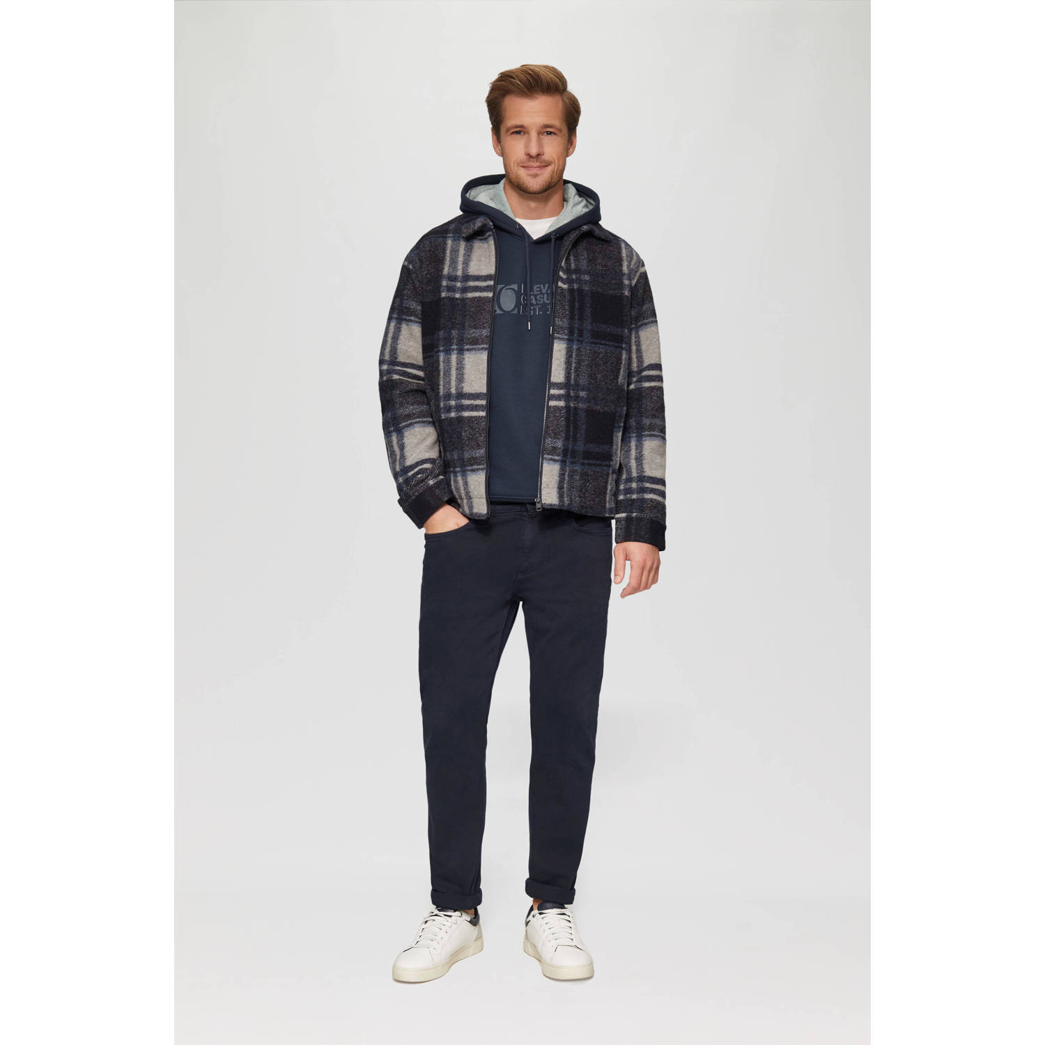 s.Oliver hoodie donkerblauw