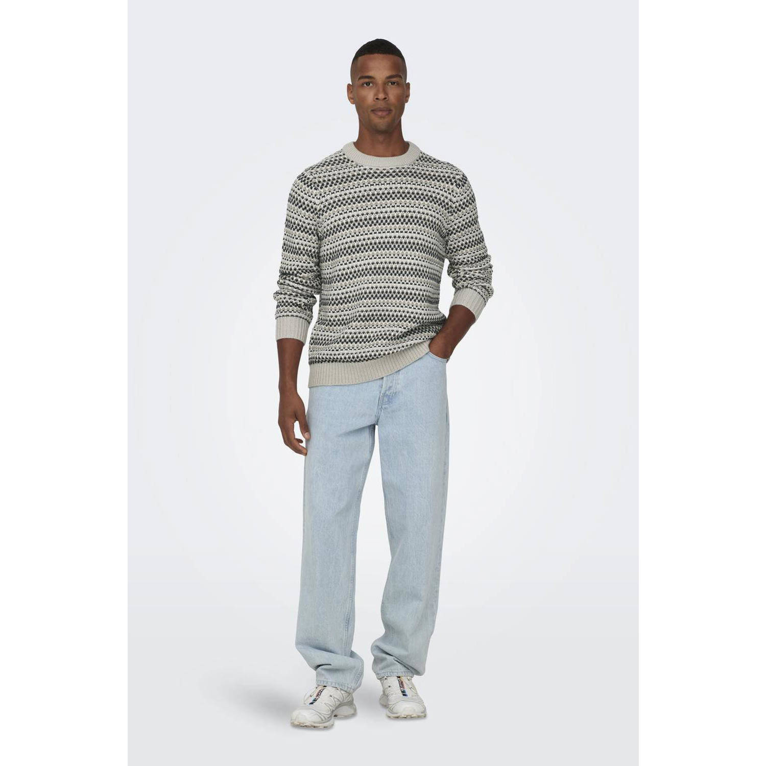 ONLY & SONS pullover ecru