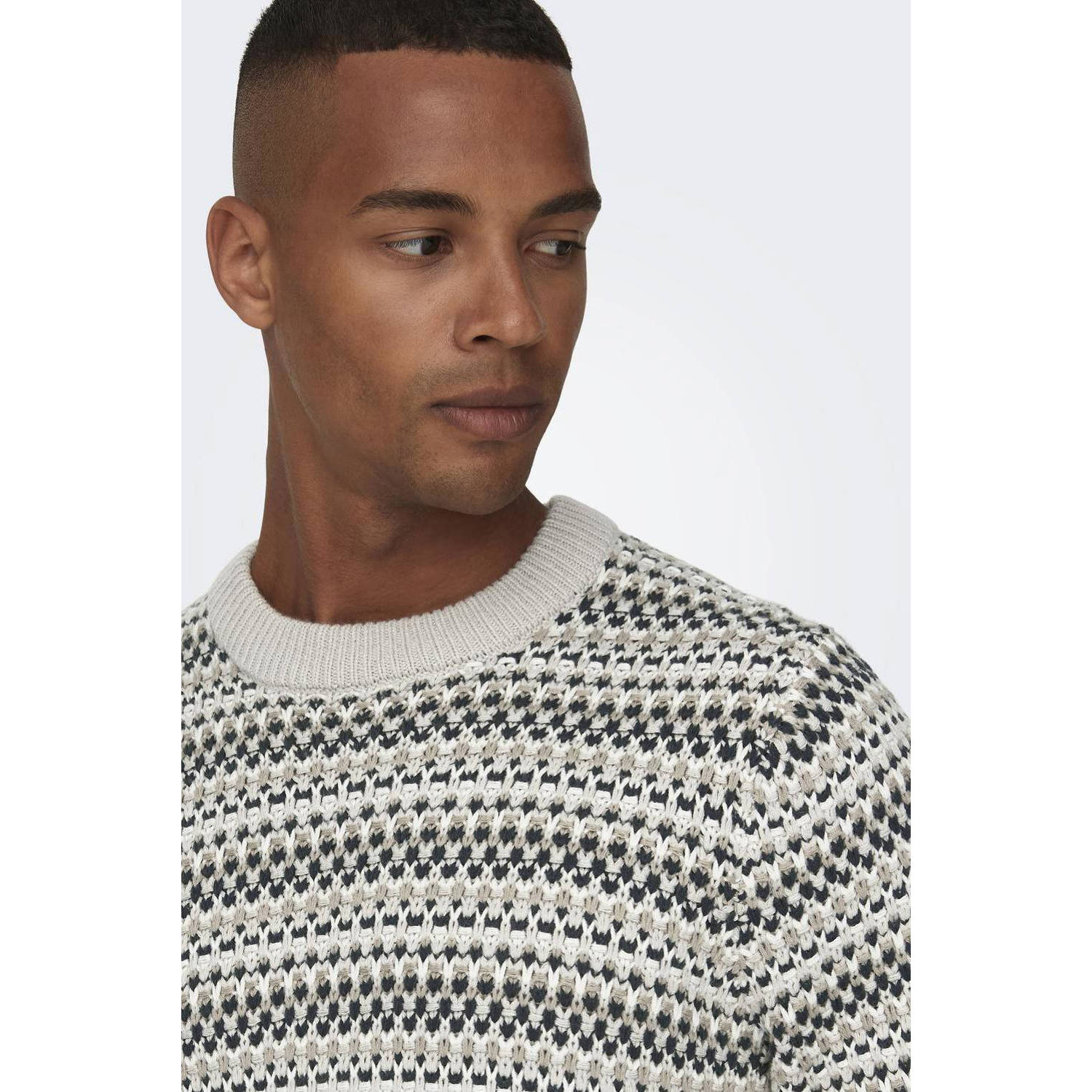 ONLY & SONS pullover ecru
