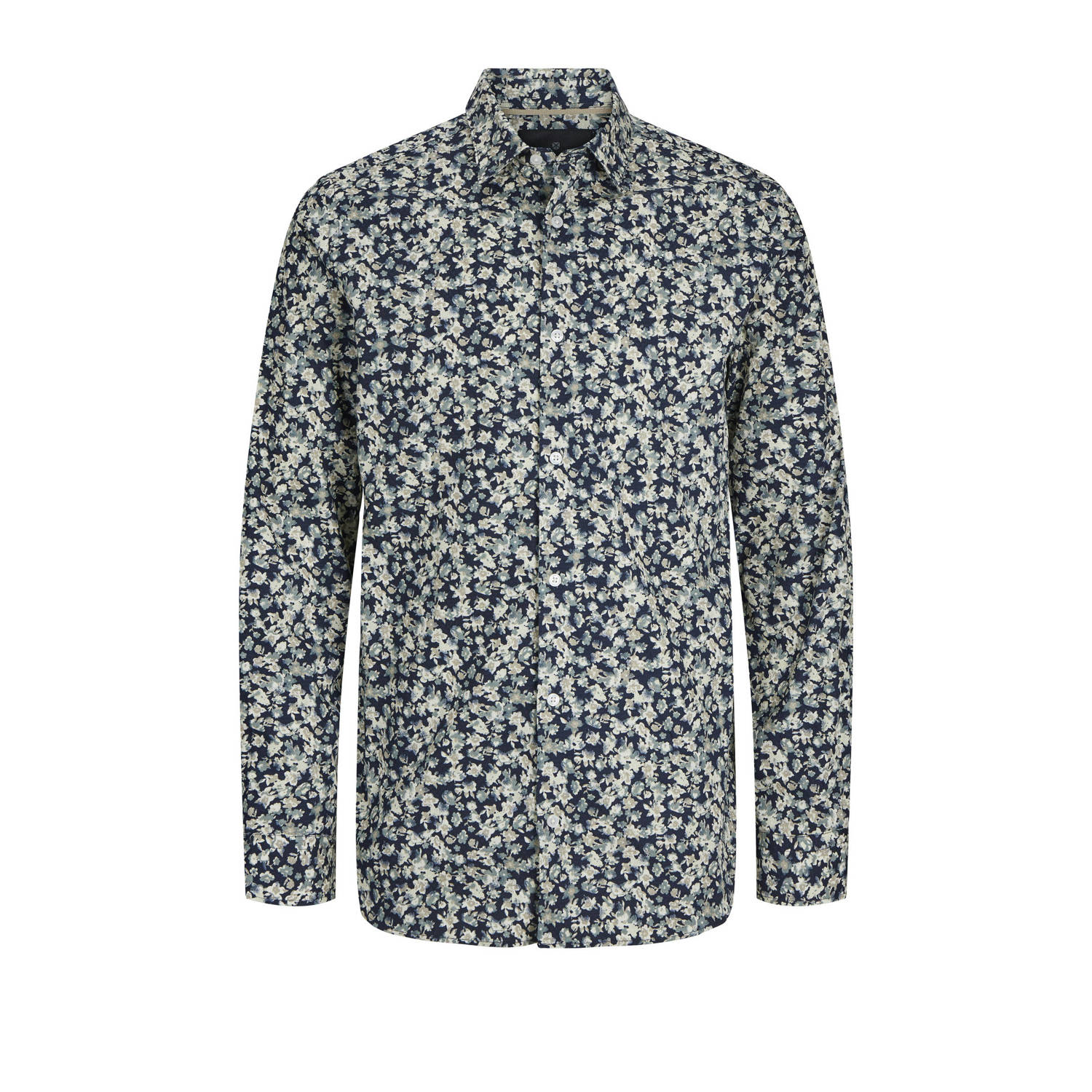JACK & JONES PREMIUM overhemd JPRBLALEEDS met all over print