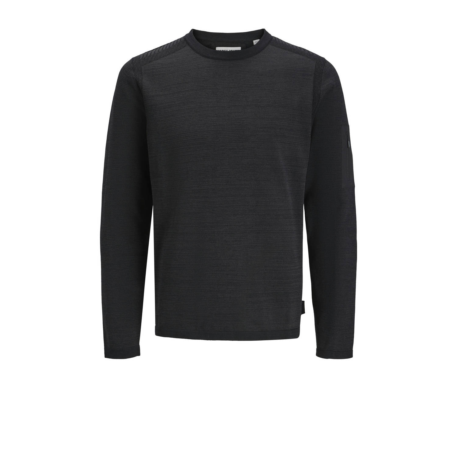 JACK & JONES CORE gebreide trui zwart