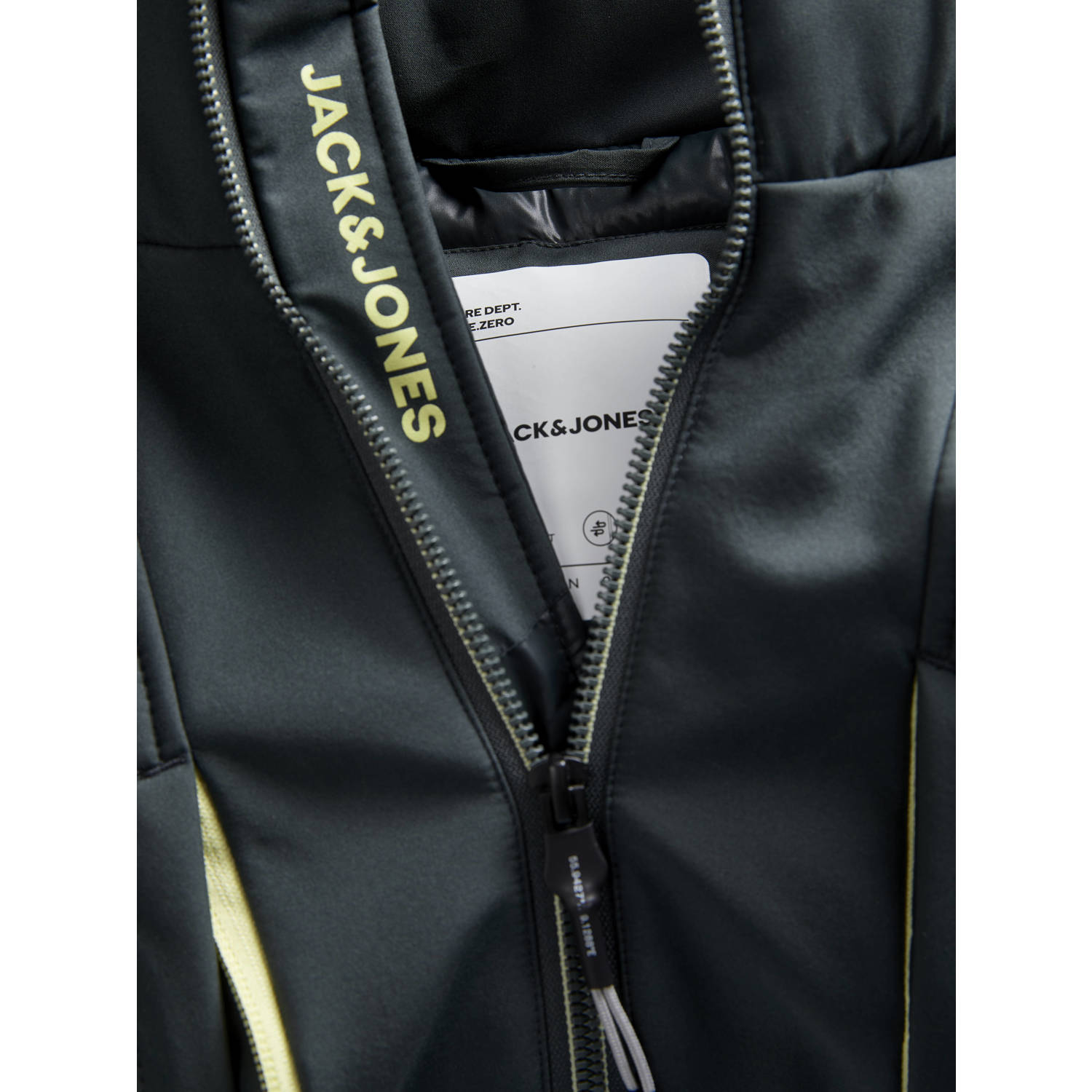 JACK & JONES CORE softshell jas JCOLAND donkergroen