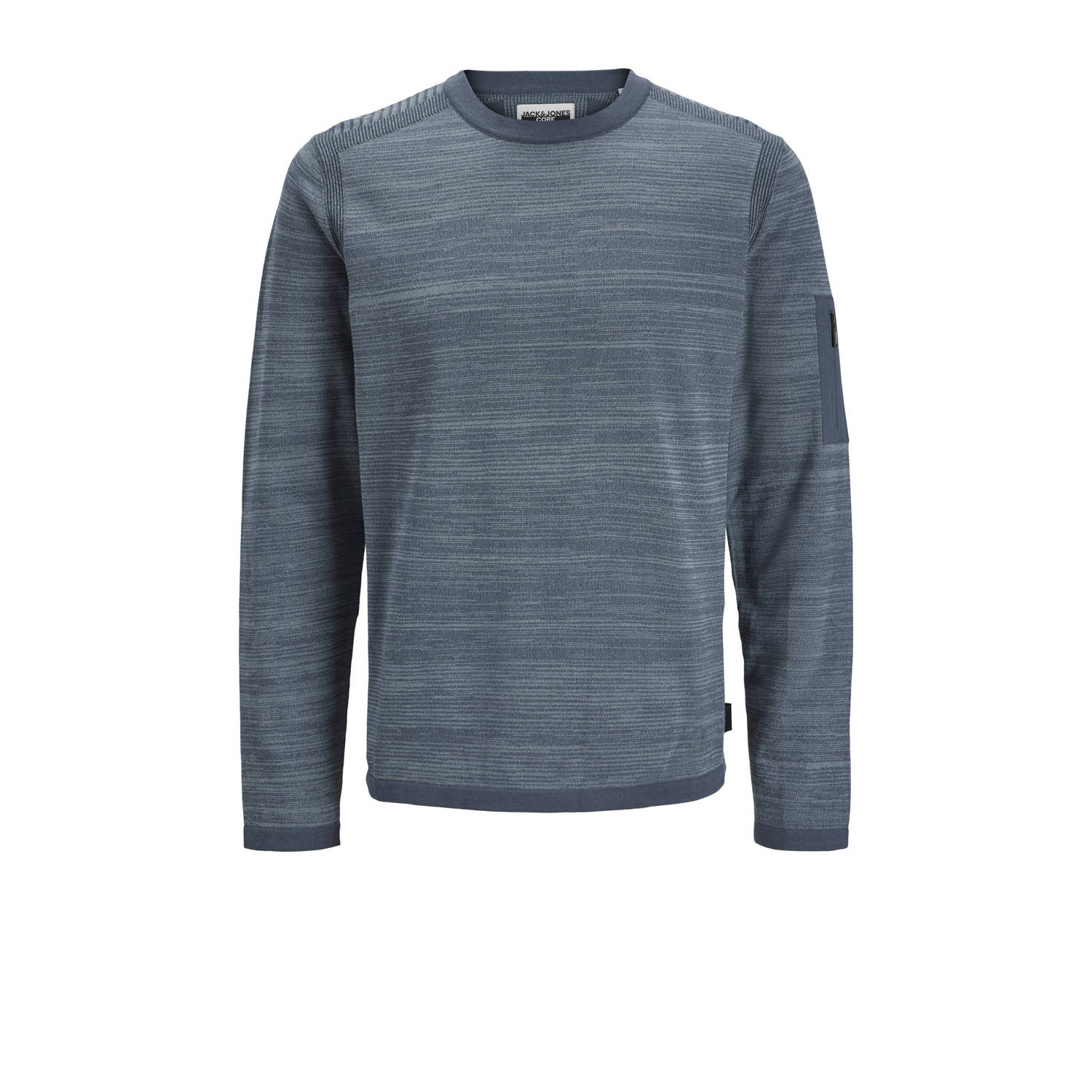 JACK & JONES CORE gebreide trui blauw