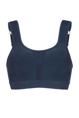 level 4 sportbh Kimberly Iconic donkerblauw
