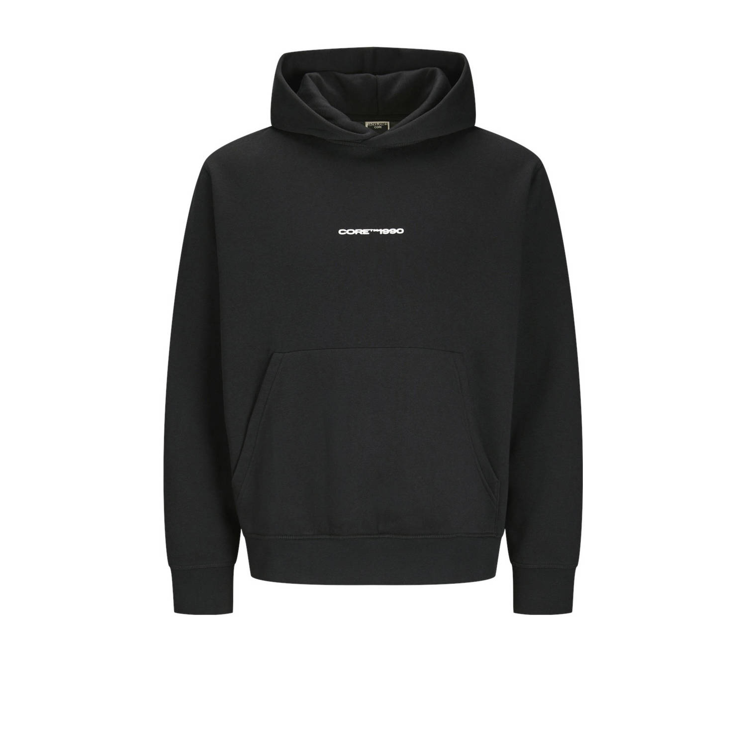 JACK & JONES CORE hoodie zwart