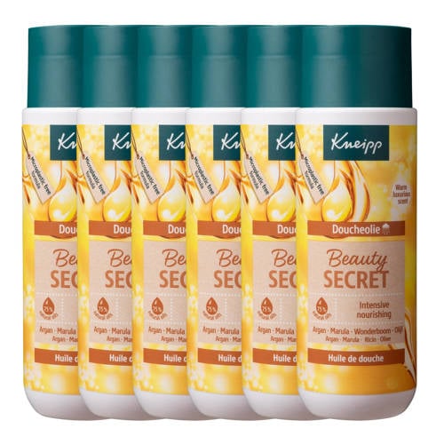 Wehkamp Kneipp Beauty Secret doucheolie 6 x 200ml aanbieding