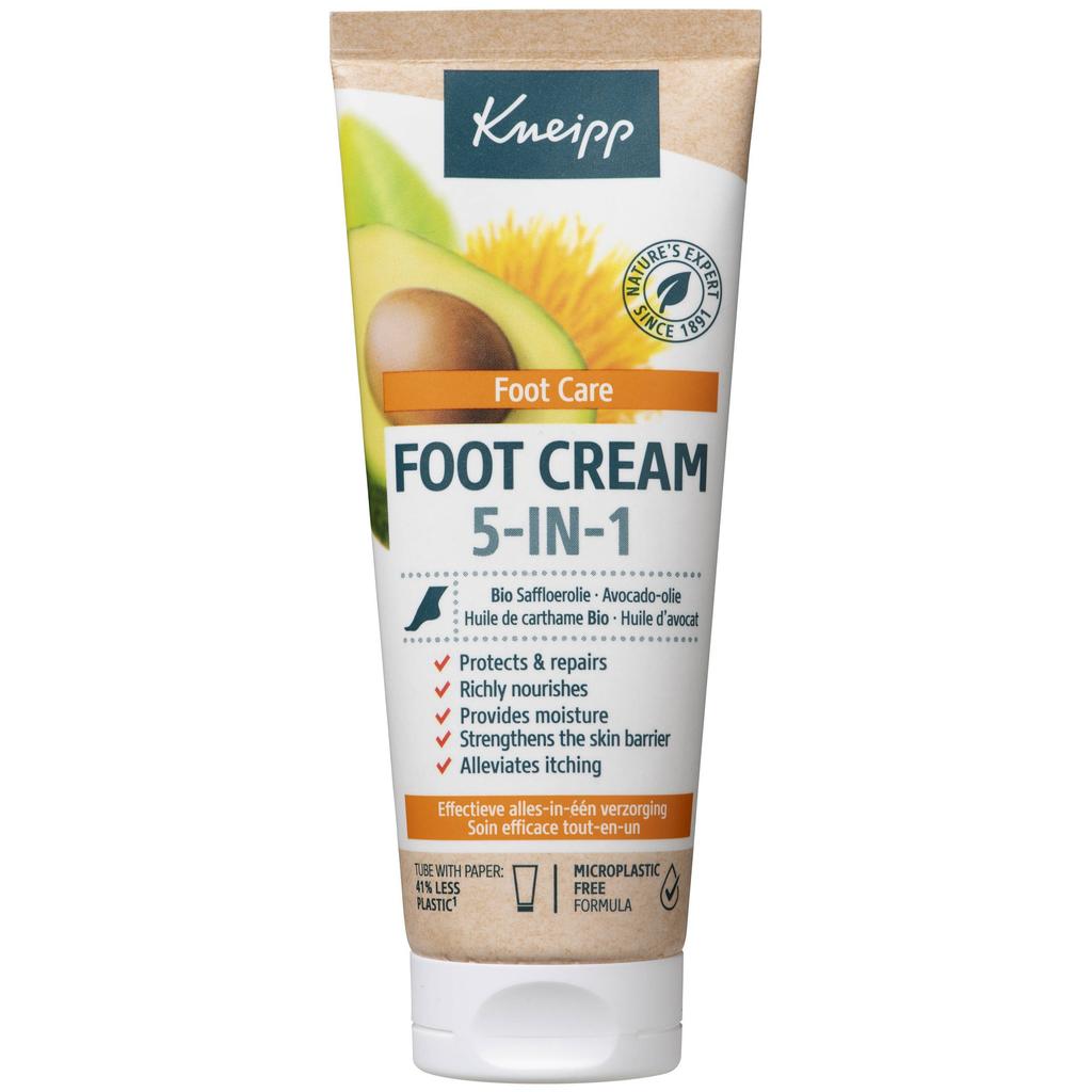 Kneipp 5-in-1 voetencrème - 75 ml
