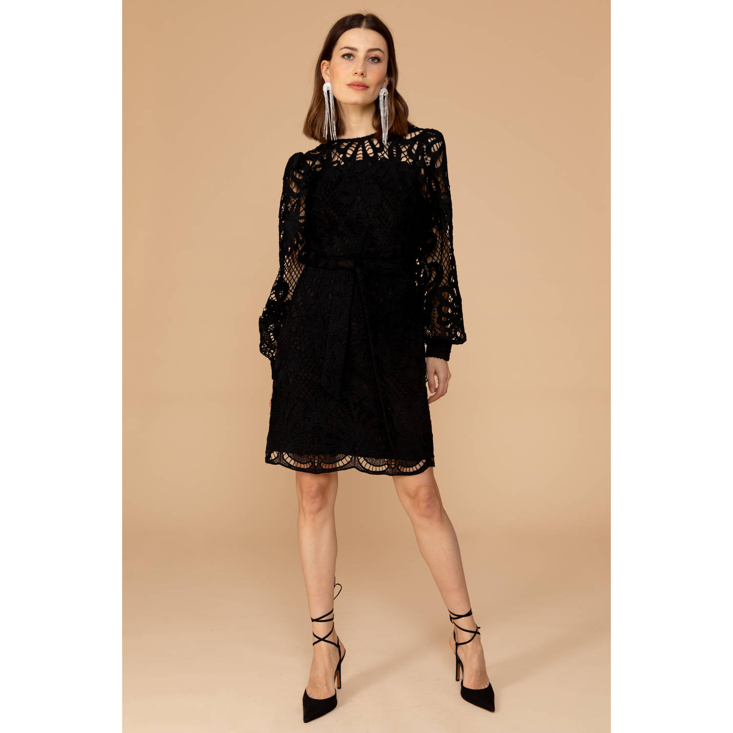 Freebird jurk Djenna zwart