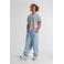 Urban Classics regular fit T-shirt grijs