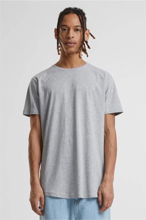regular fit T-shirt grijs