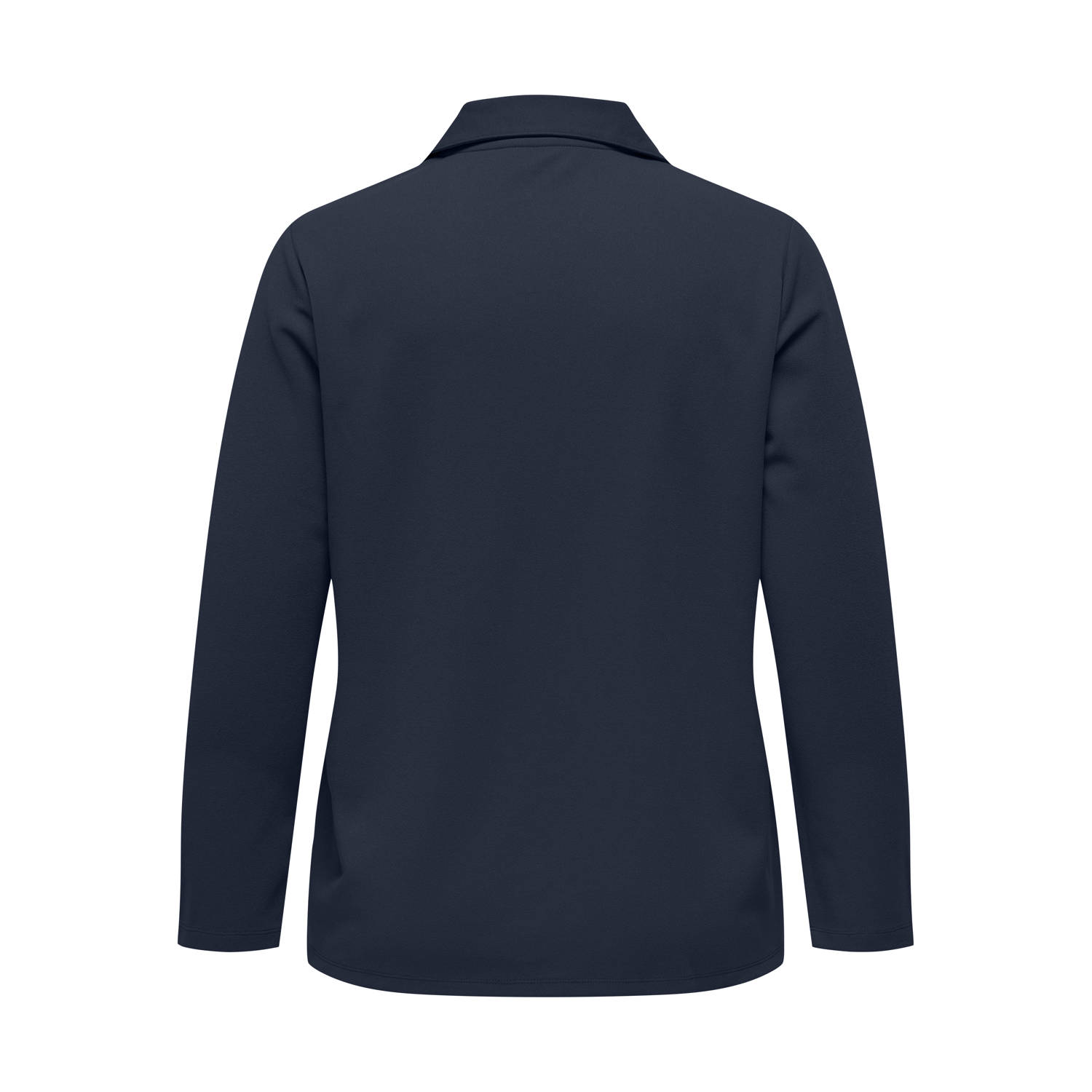 ONLY CARMAKOMA rechtvallende blazer CARSANIA donkerblauw