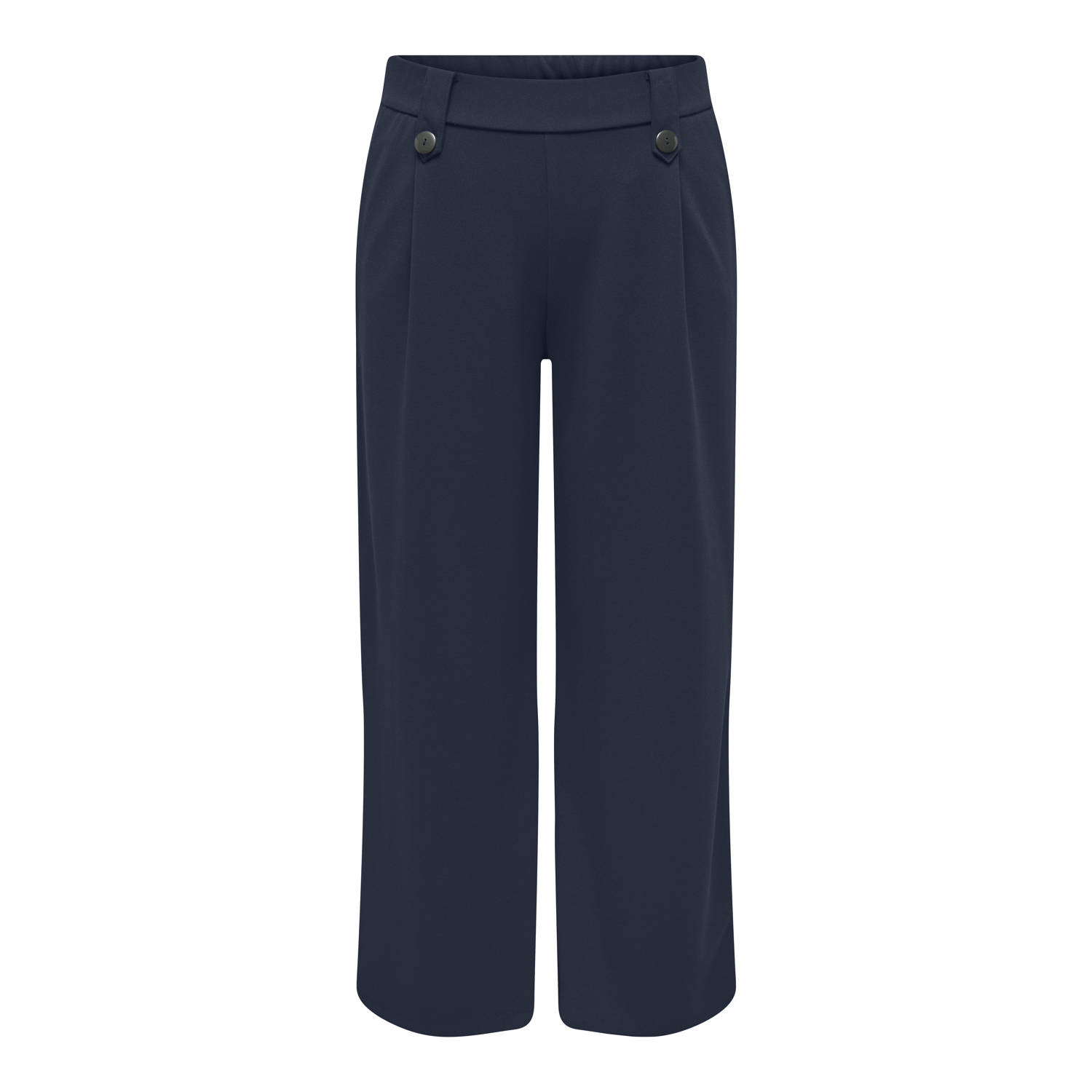 ONLY CARMAKOMA regular fit pantalon CARSANIA donkerblauw