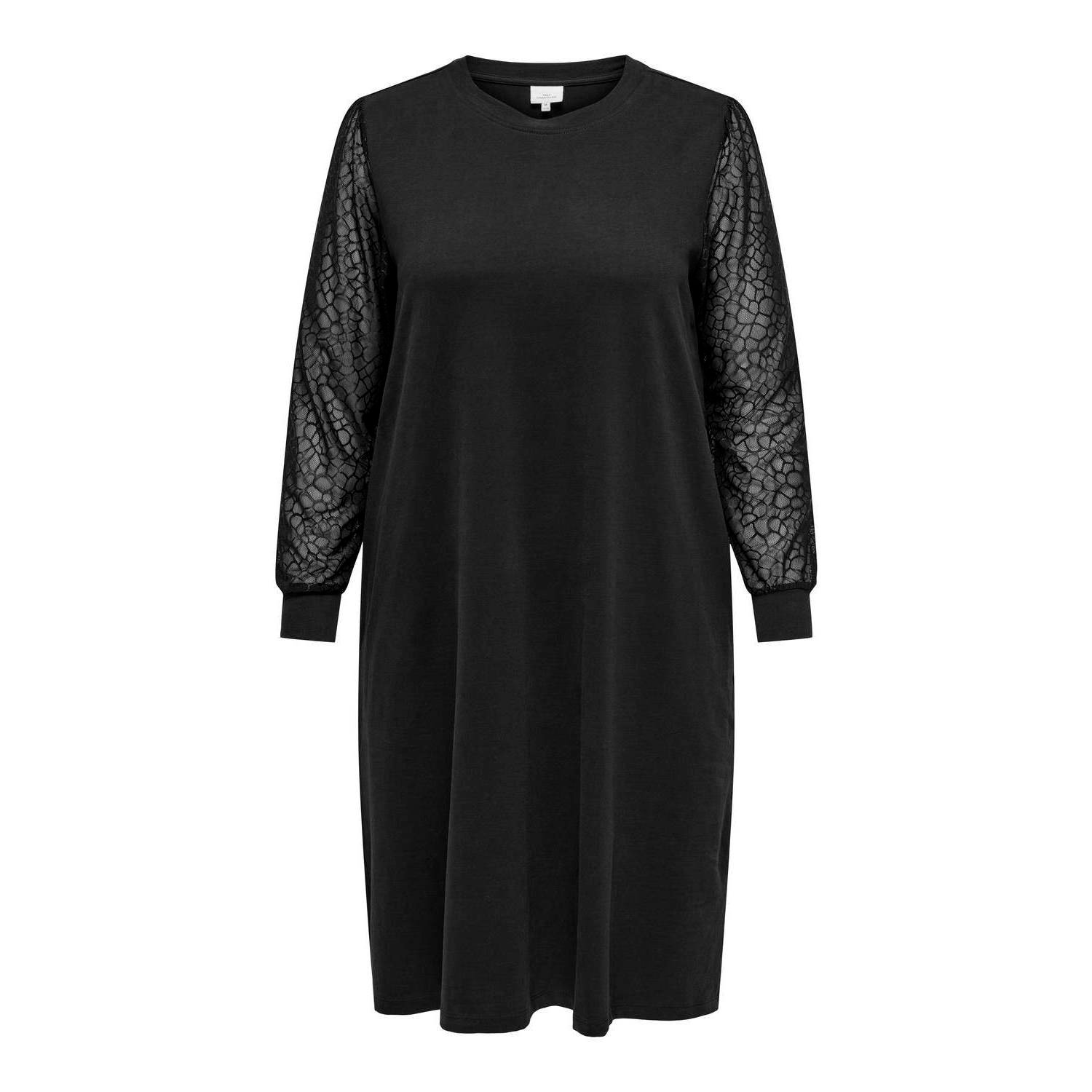 ONLY CARMAKOMA sweatjurk CARCAIAL zwart