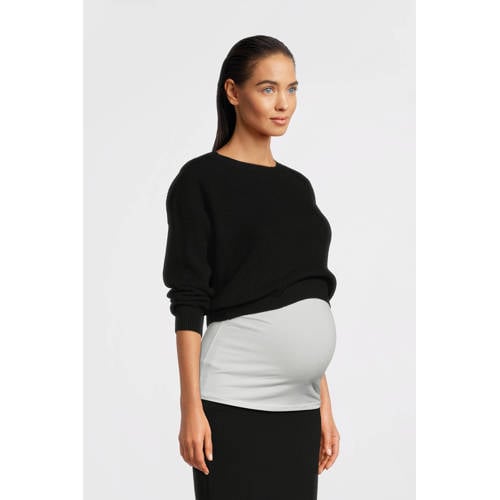 LOVE2WAIT one size zwangerschapstop zwart afbeelding