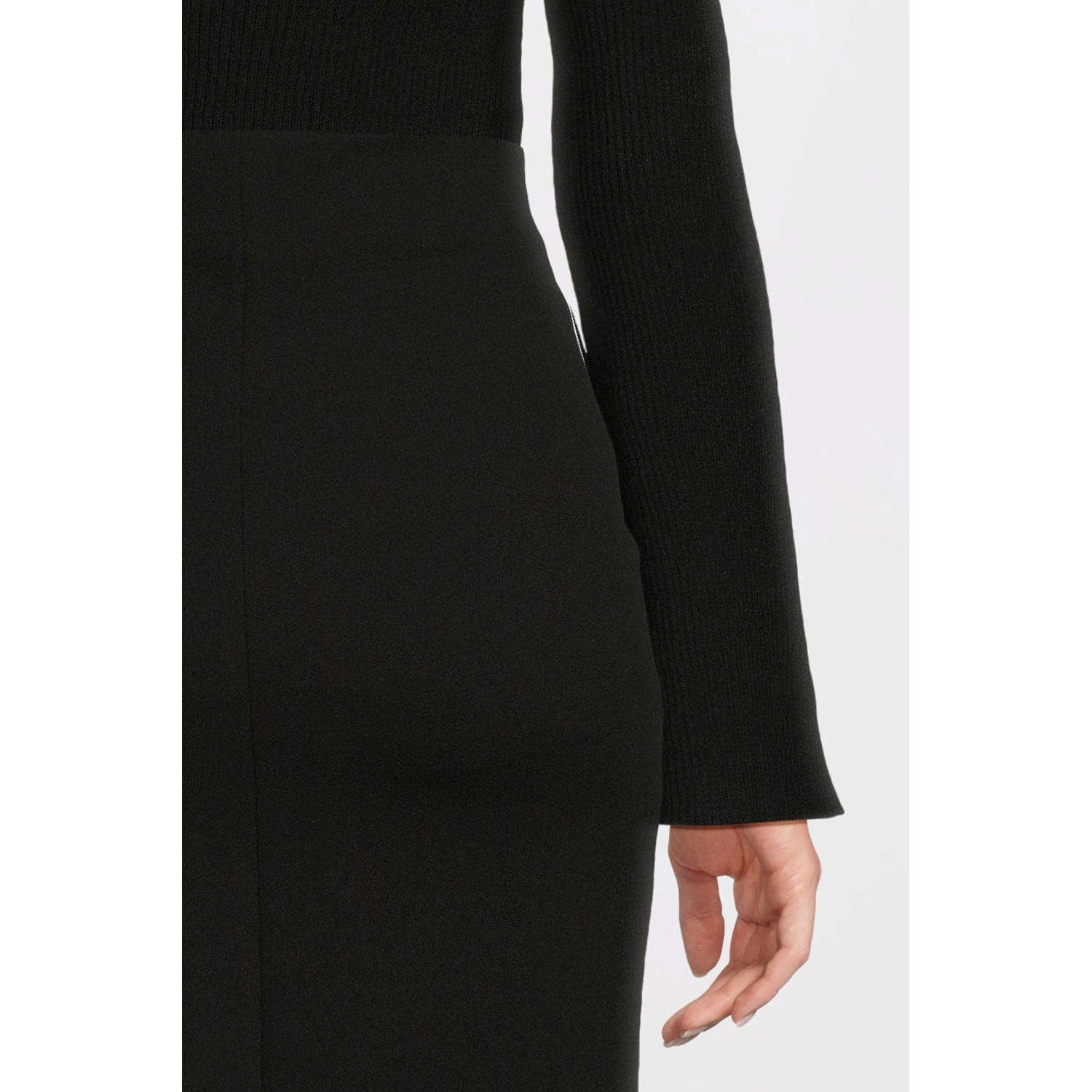 LOVE2WAIT zwangerschaps midi rok zwart