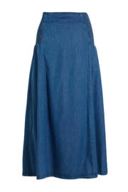 thumbnail: LOVE2WAIT zwangerschaps spijkerrok light blue denim