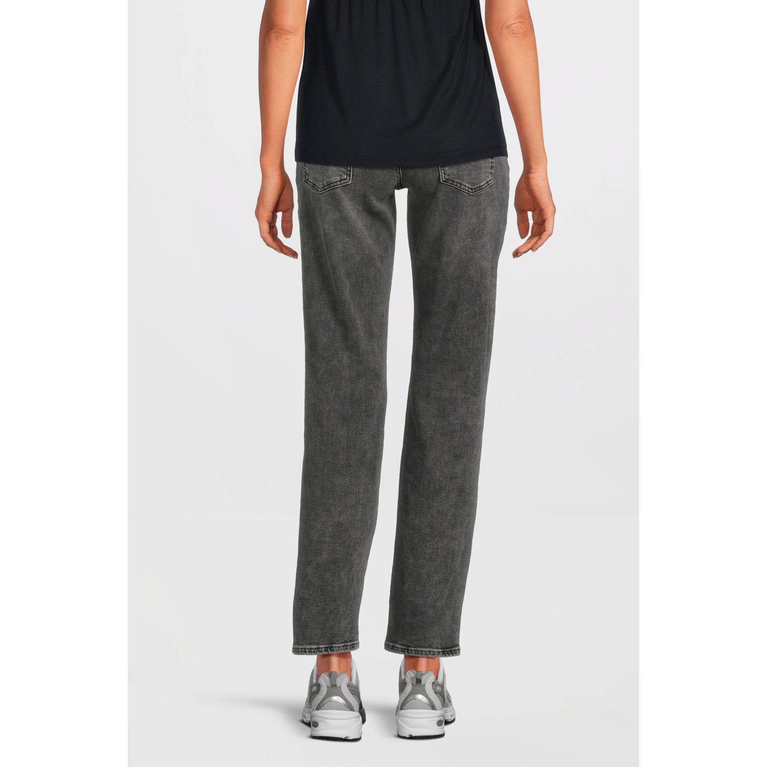 LOVE2WAIT zwangerschaps regular jeans grey denim