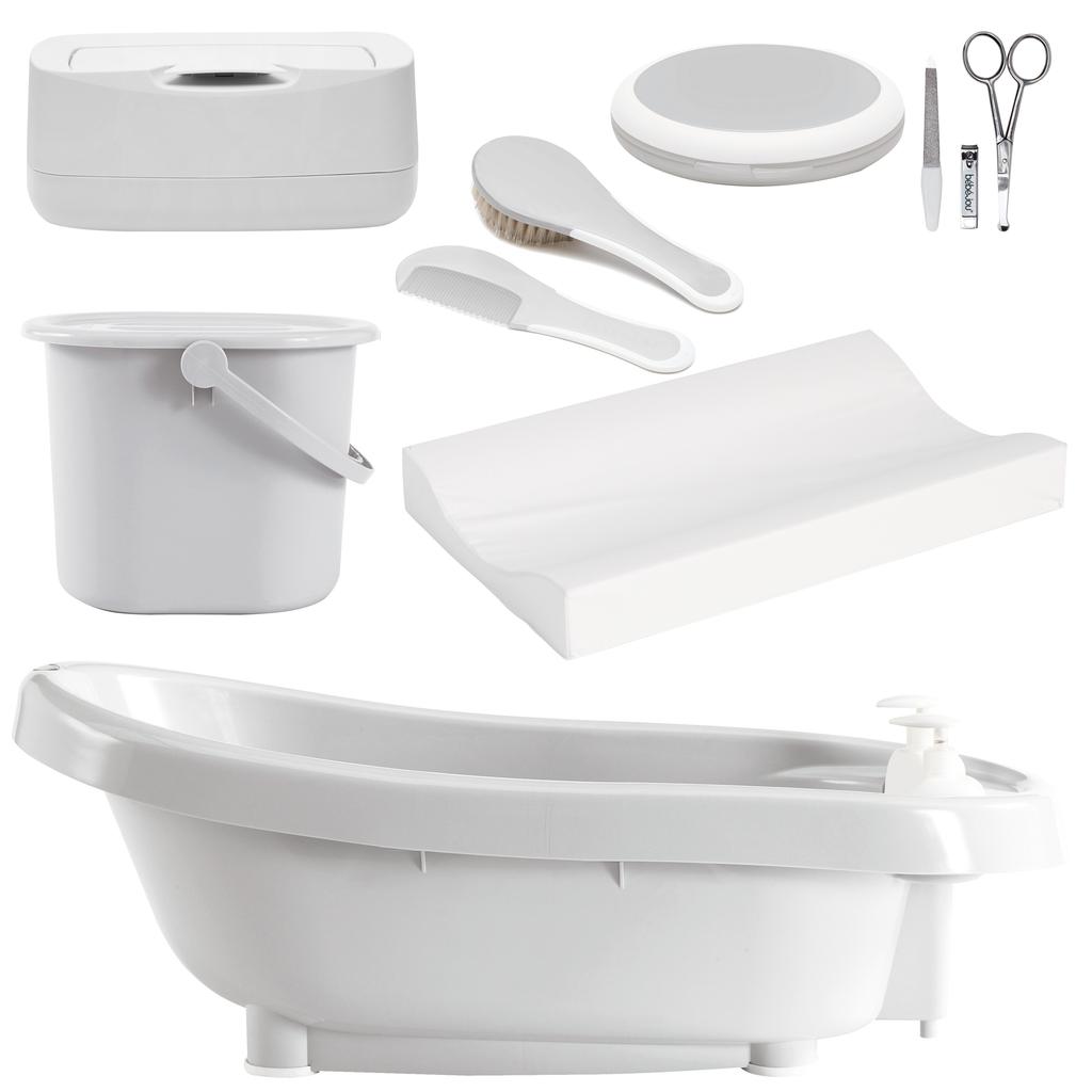 bébé-jou thermobadset de Luxe Click lichtgrijs