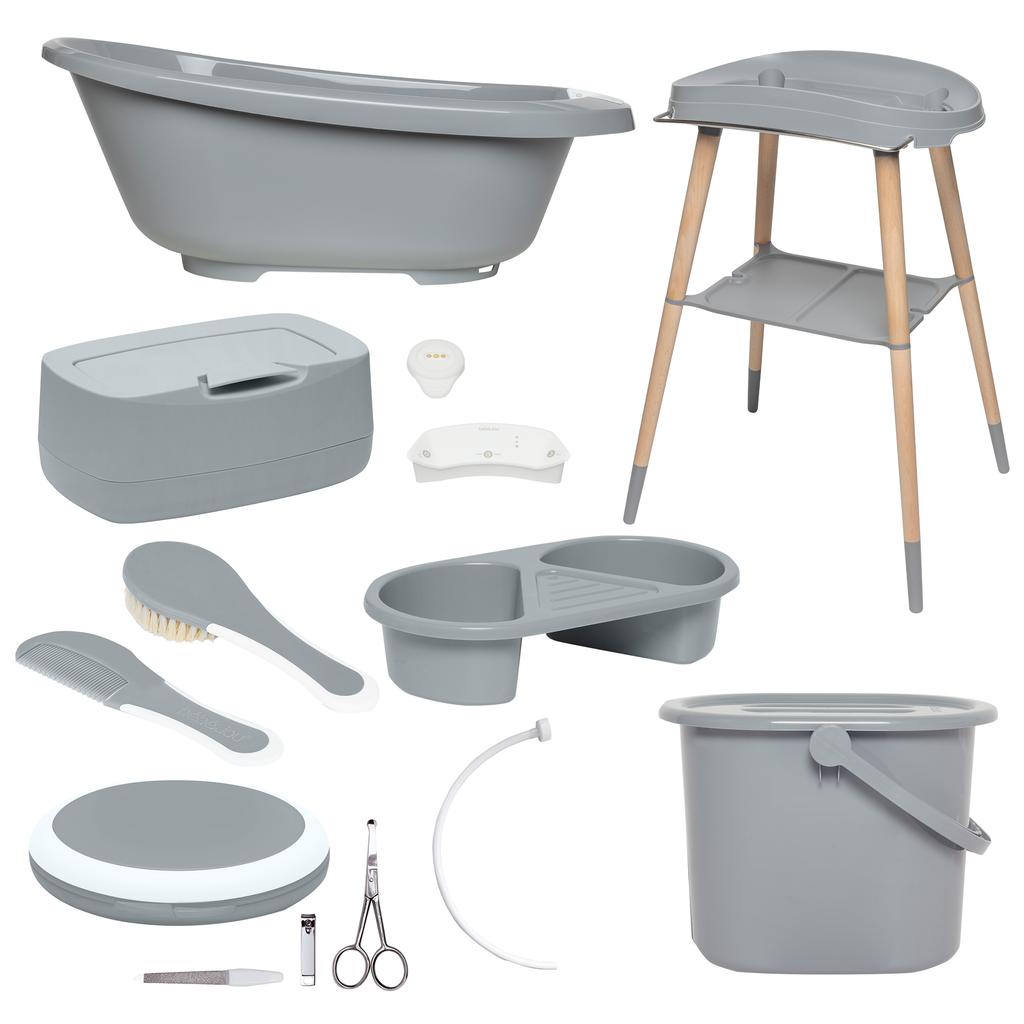 bébé-jou Badset 8-delig Sense Griffin Grey