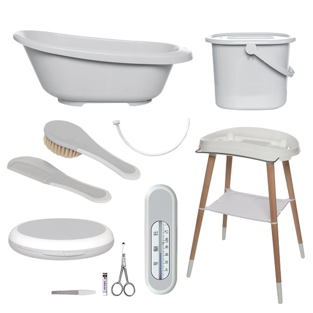 bébé-jou Badset 7-delig Sense Light Grey