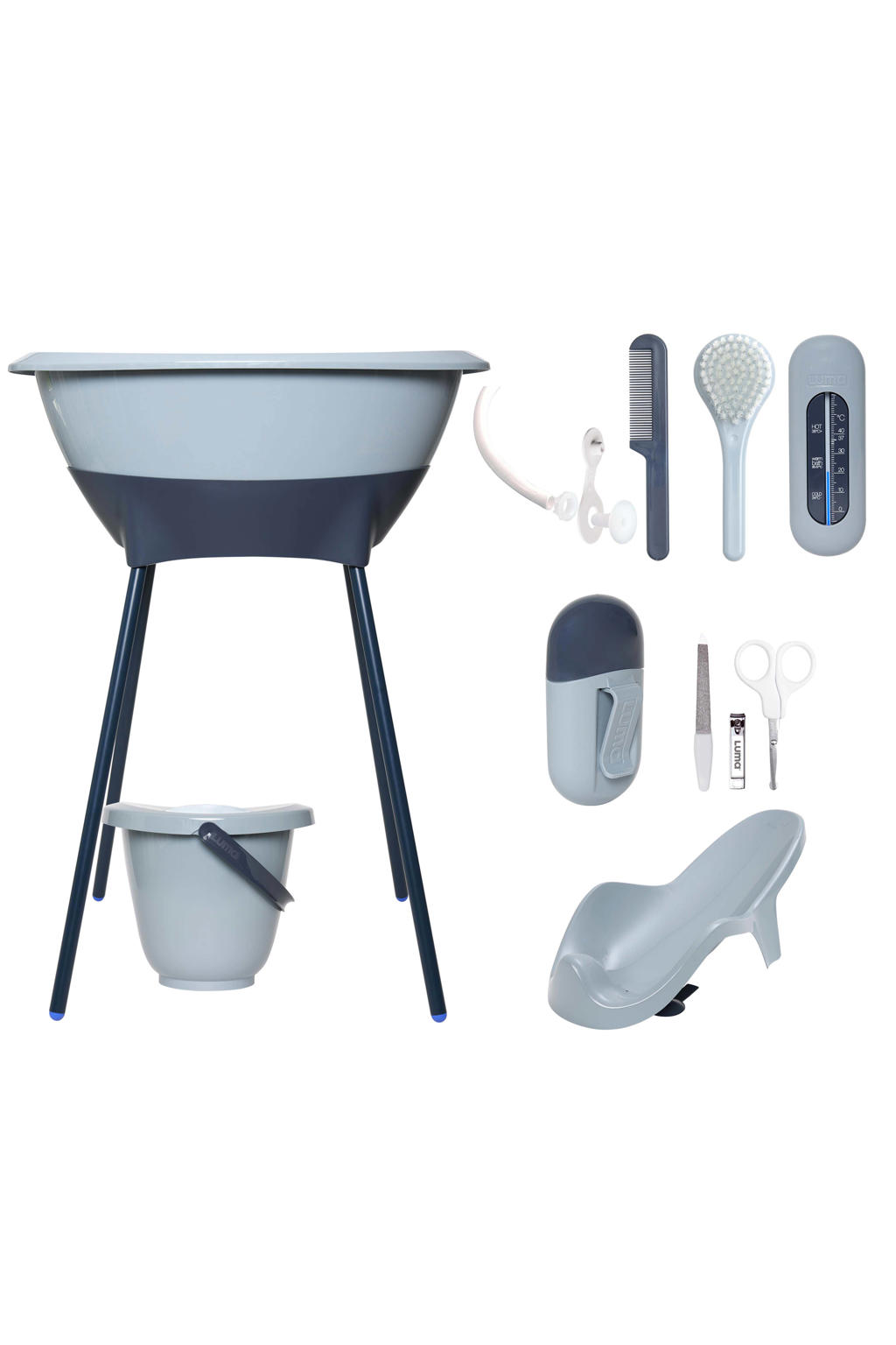 Luma Bad & Verzorgingsset Iron Blue