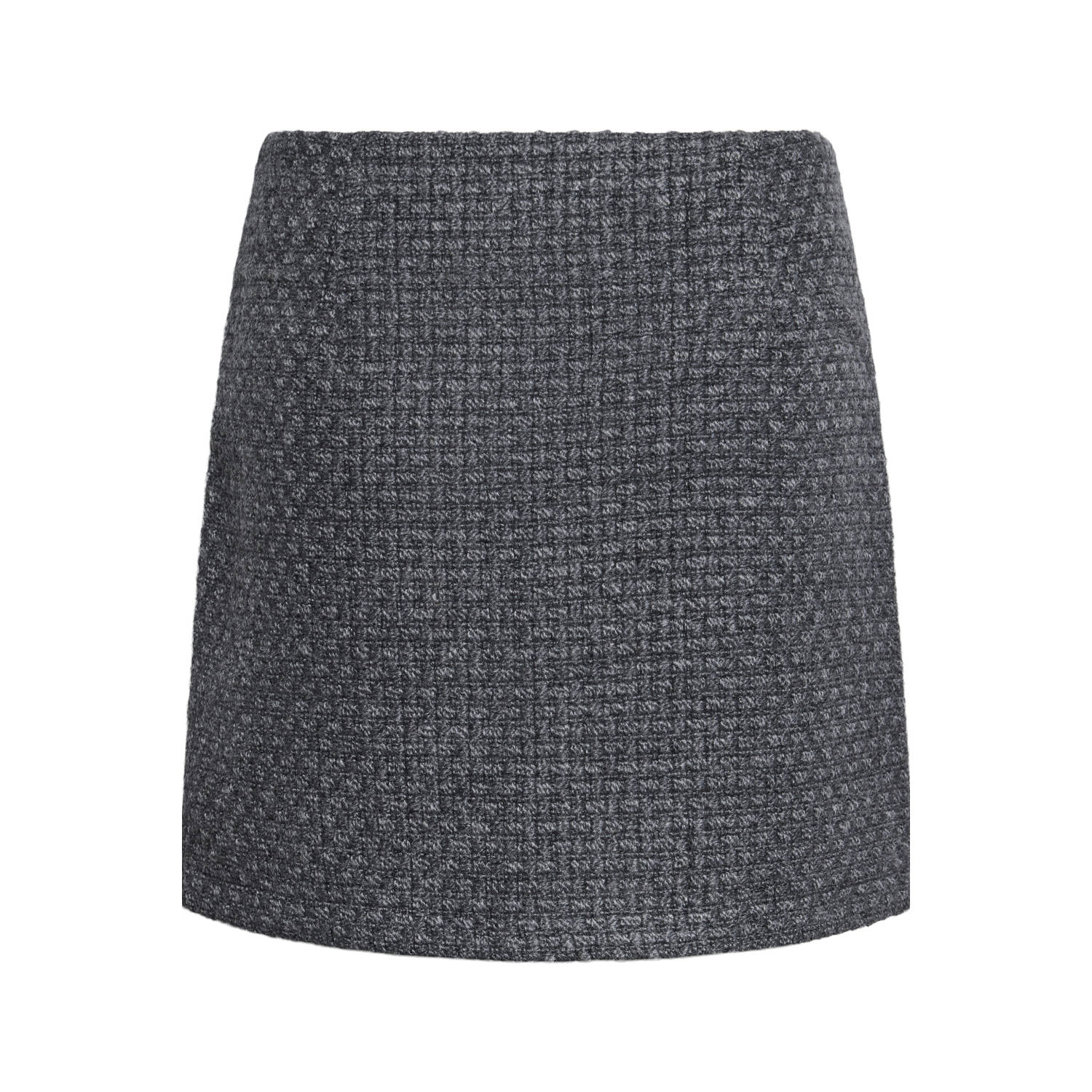 PIECES mini rok antraciet PCNUA