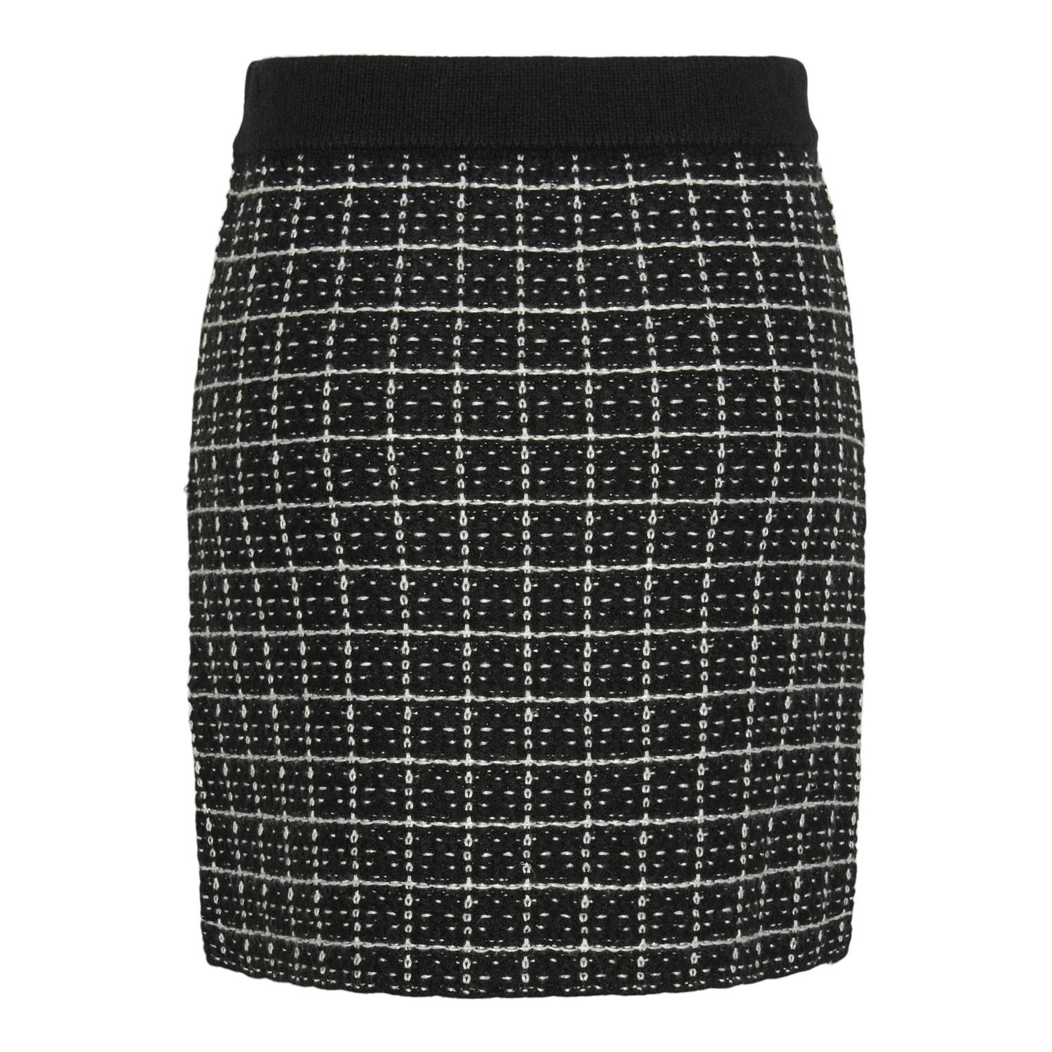 PIECES mini rok zwart PCNILJA