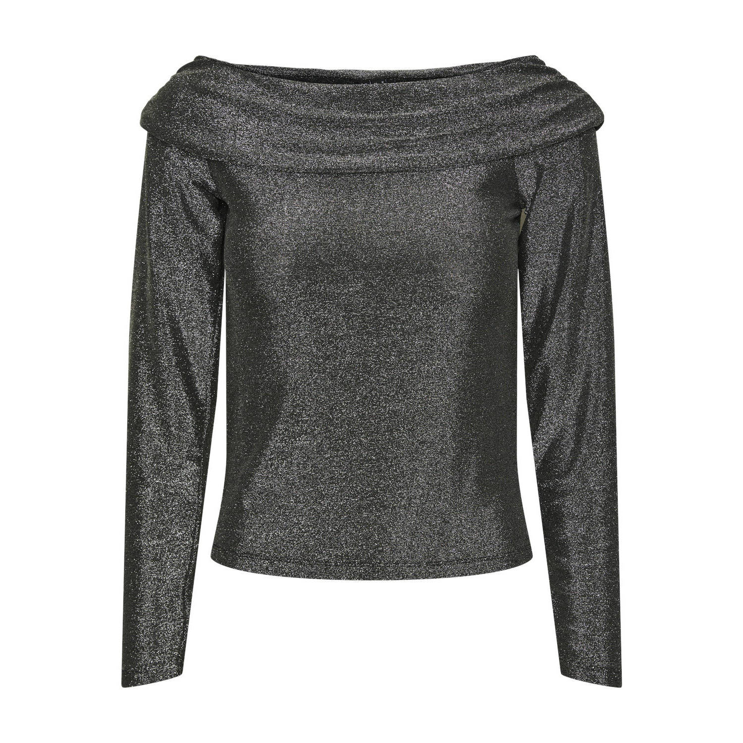 PIECES top zwart PCSANDRA