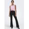 ONLY flared broek ONLFEVER zwart