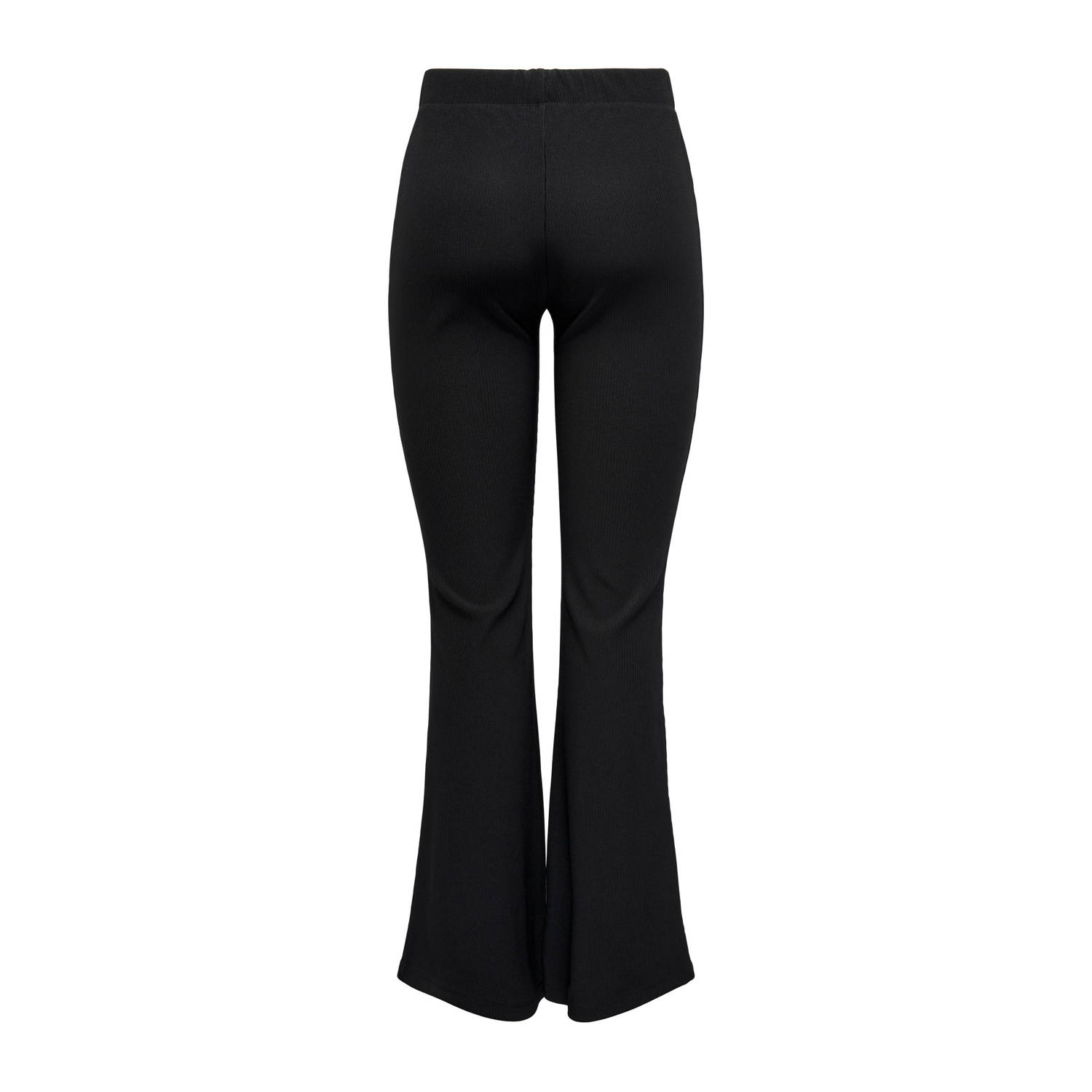ONLY flared broek ONLFEVER zwart