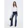 ONLY low waist flared jeans ONLBLUSH dark blue denim