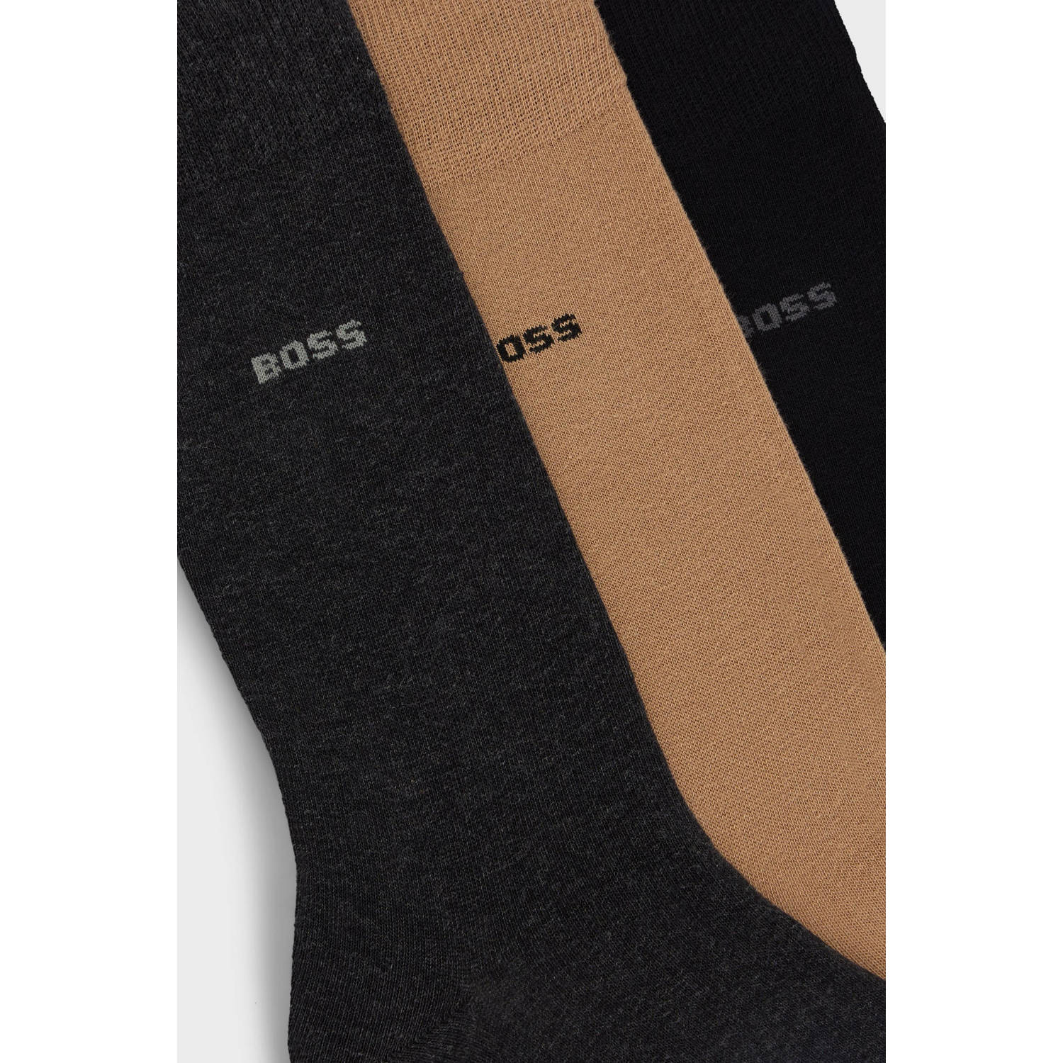 BOSS giftbox sokken set van 3 multi