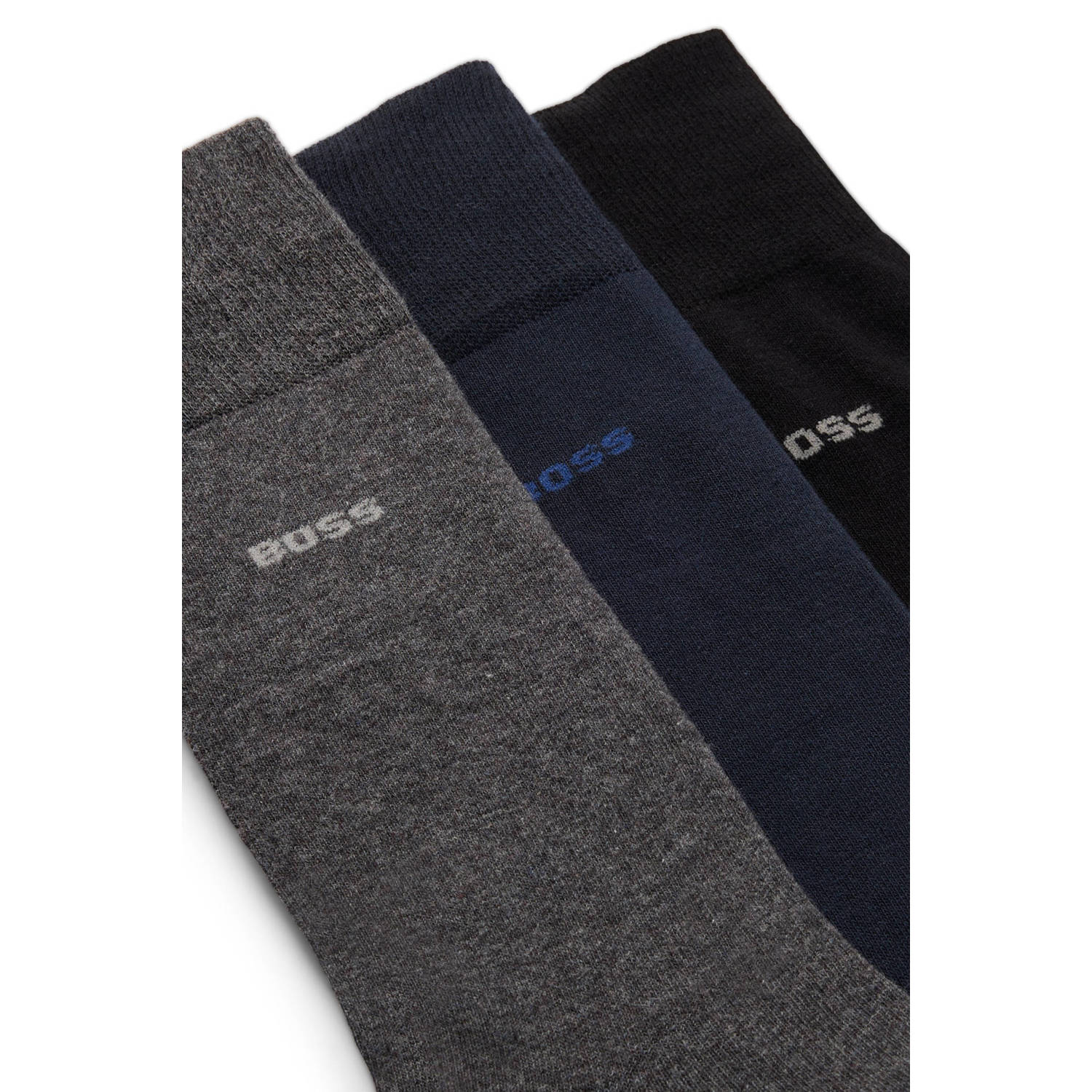 BOSS giftbox sokken set van 3 multi