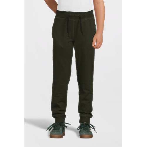 NAME IT KIDS regular fit broek NKMSWEAT donker olijfgroen afbeelding