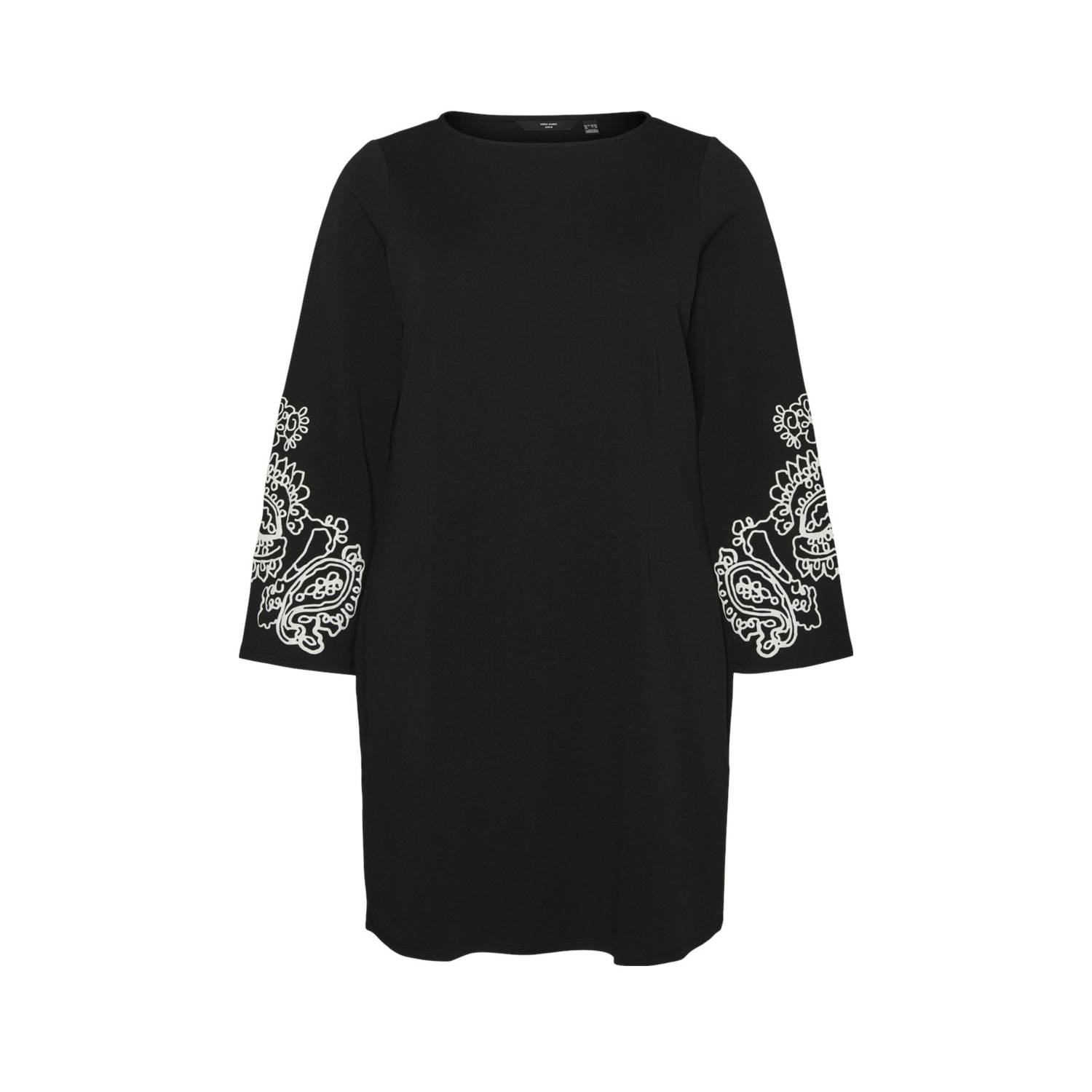 VERO MODA CURVE blousejurk VMCGIRA zwart