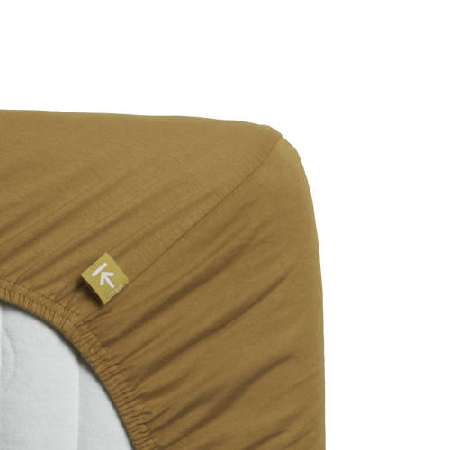 Wehkamp Beddinghouse jersey hoeslaken - geel aanbieding